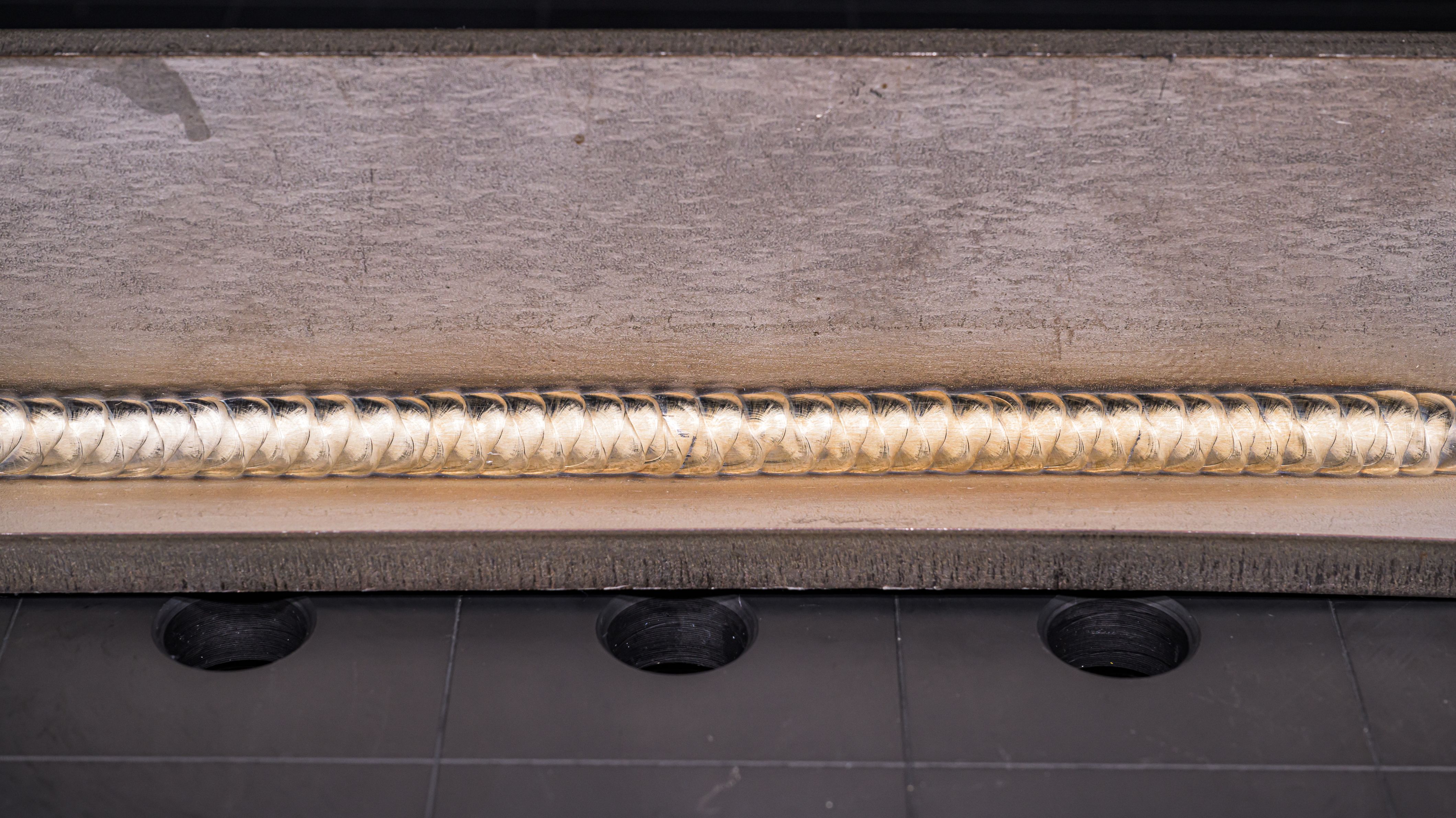 Colourless Stainless Steel Tig Weld