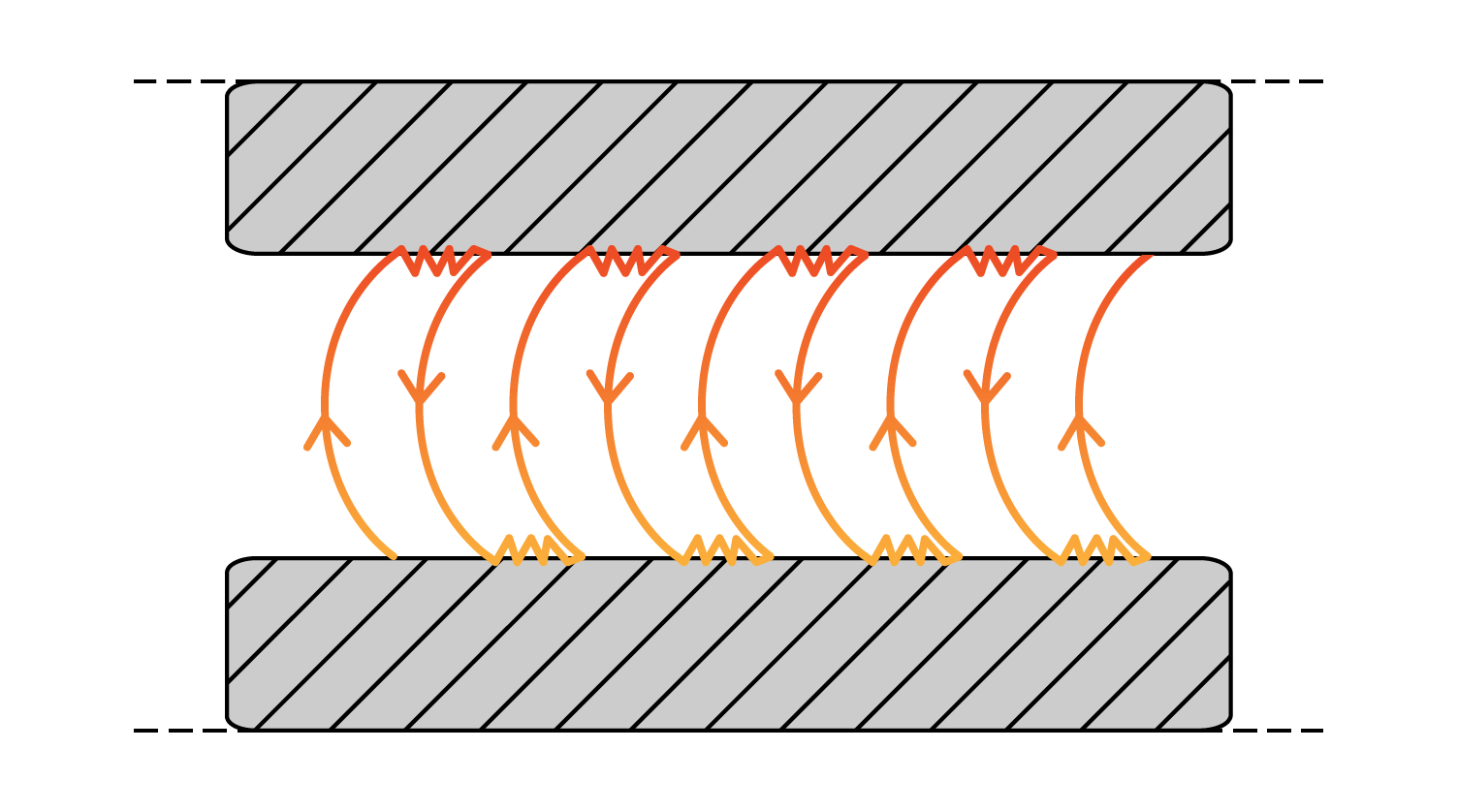 Jagged Ladder Weave Pattern Small