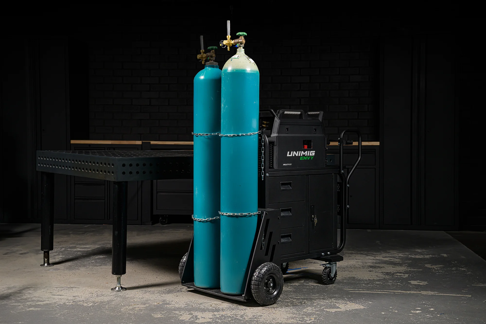 Dual Gas Cylinder Capacity