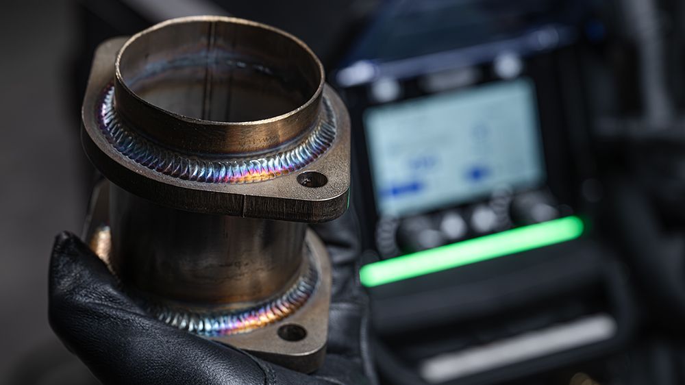 Stainless Steel Weld on Pipe