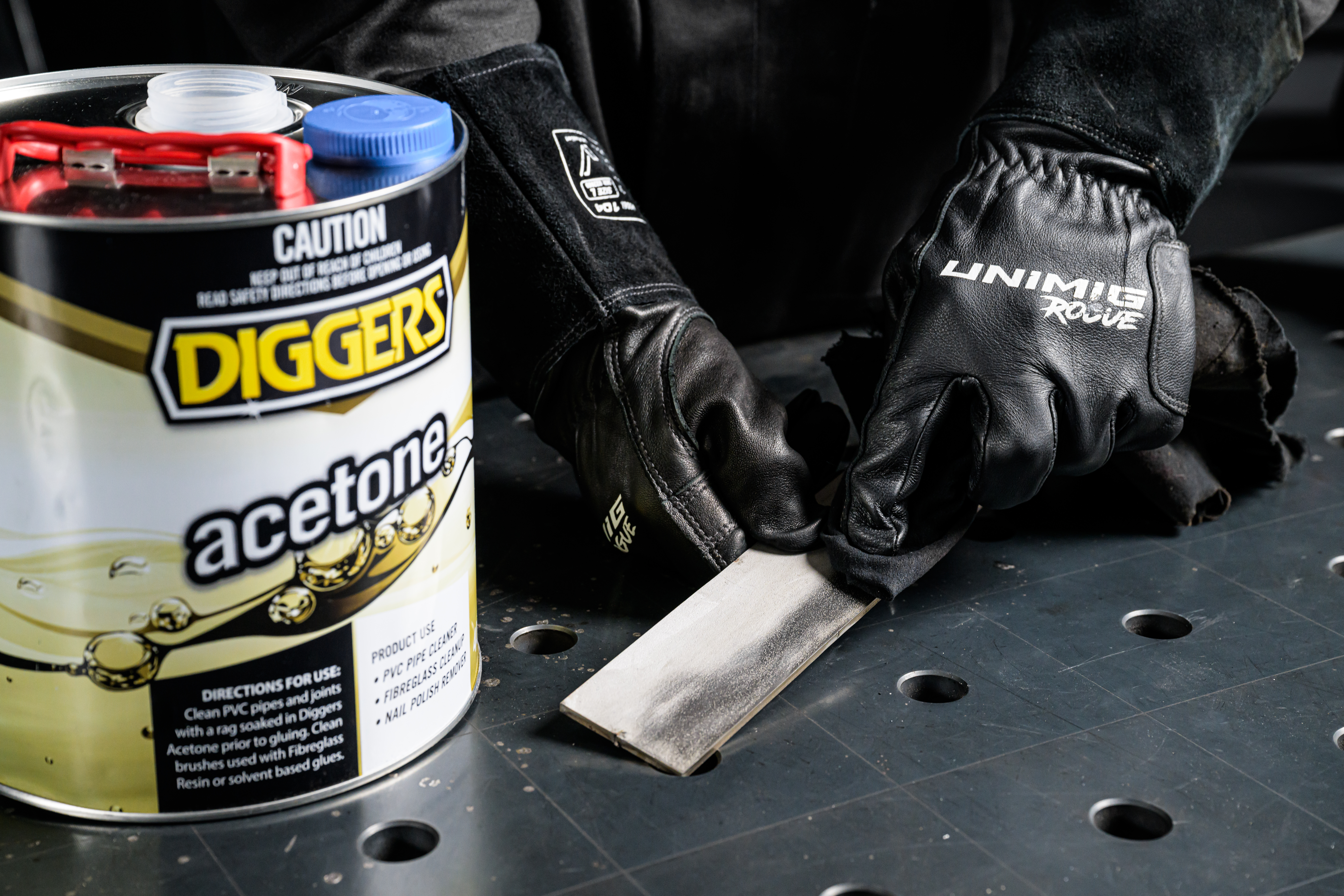 Cleaning Metal With Acetone