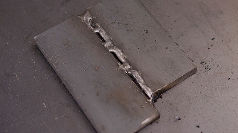Lack of Fusion Along a Weld Joint