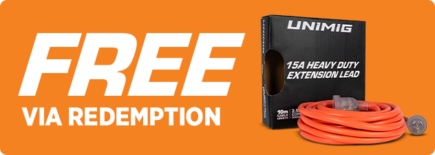 15 a Heavy Duty Extension Lead 10m Redemption