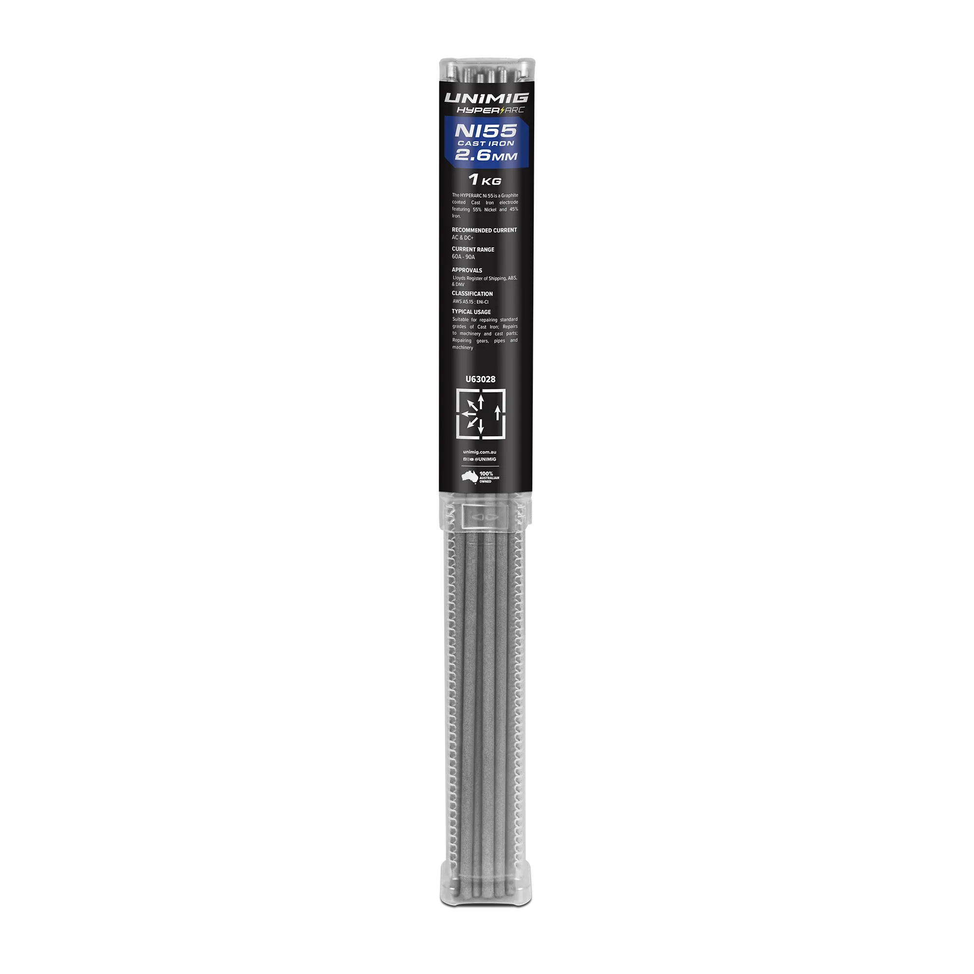 Hyperarc Ni55 2.6mm Electrodes U63028